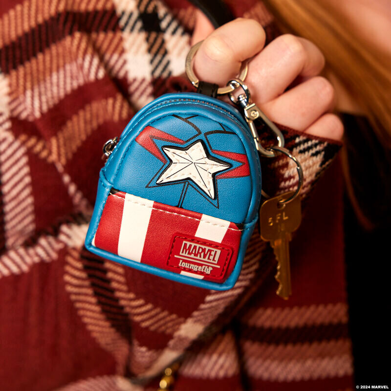 Loungefly Marvel Avengers Mystery Mini Backpack Keychain
