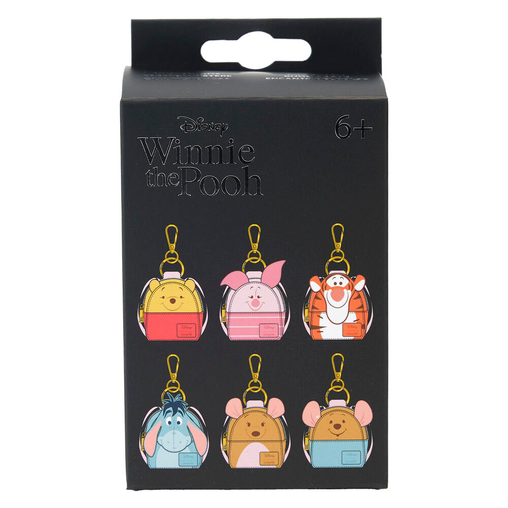 Loungefly Disney Winnie the Pooh Mystery Mini Backpack Keychain