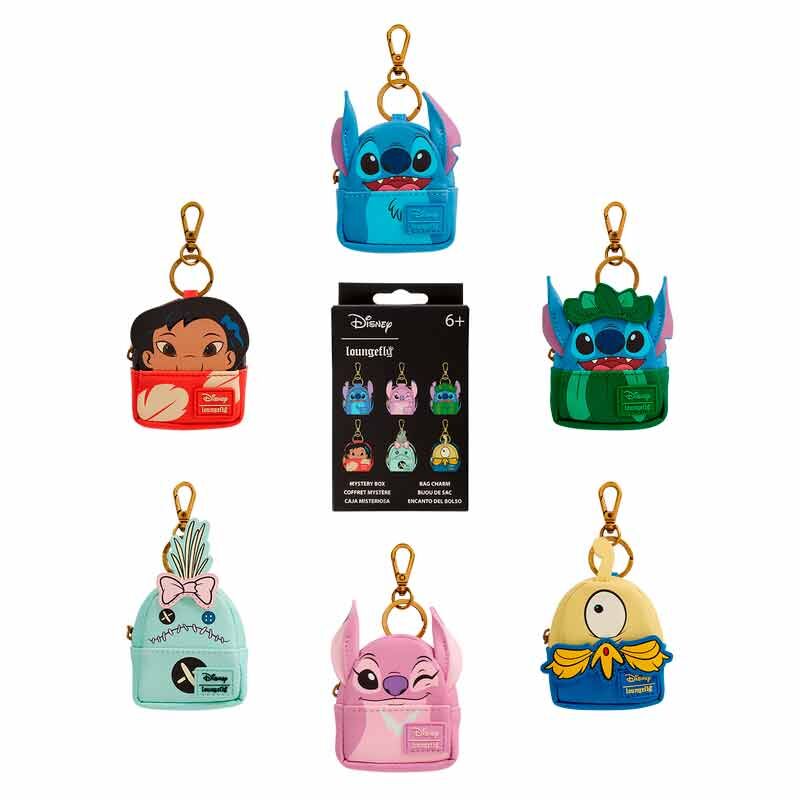 Loungefly Disney Stitch Mystery Purse Keychain