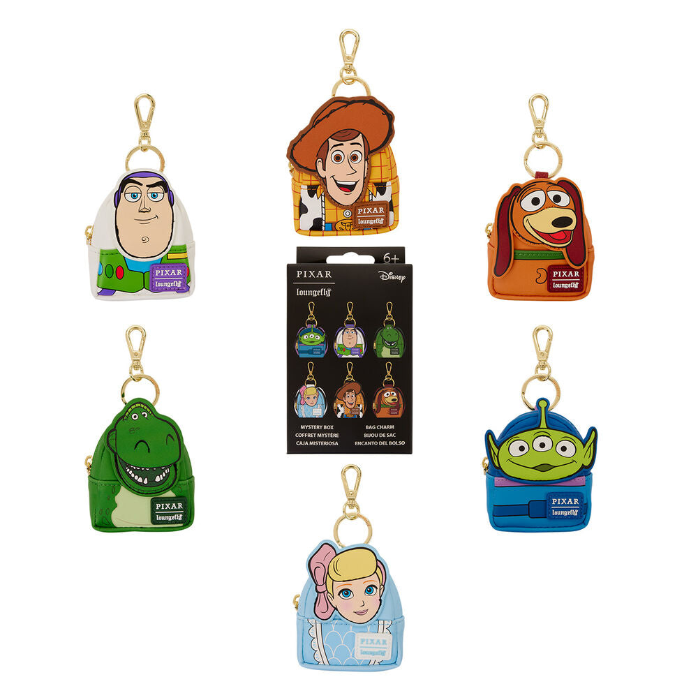 Loungefly Disney Pixar Toy Story 30th Anniversary Mystery Mini Backpack Keychain