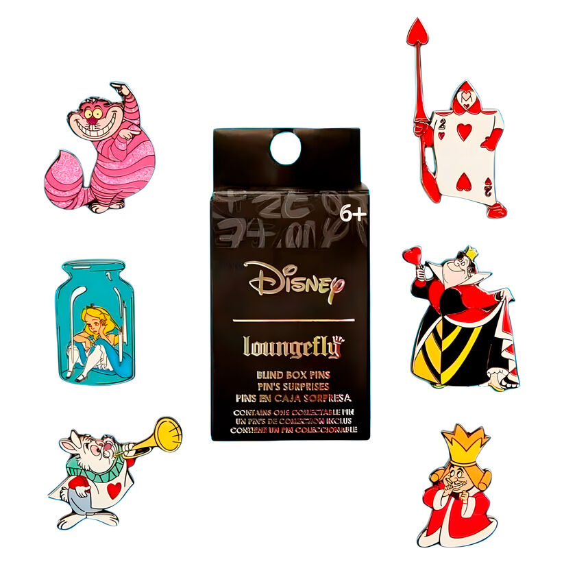 Loungefly Disney Alice in Wonderland Blind Box Enamel Pin